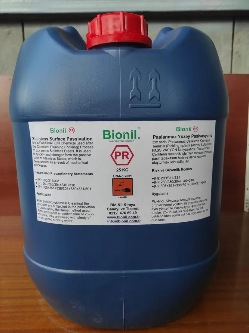 Bionil PR Passivation Solution