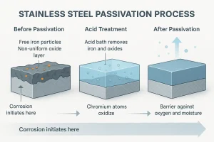 What is passivation? A guide to stainless steel surface protection