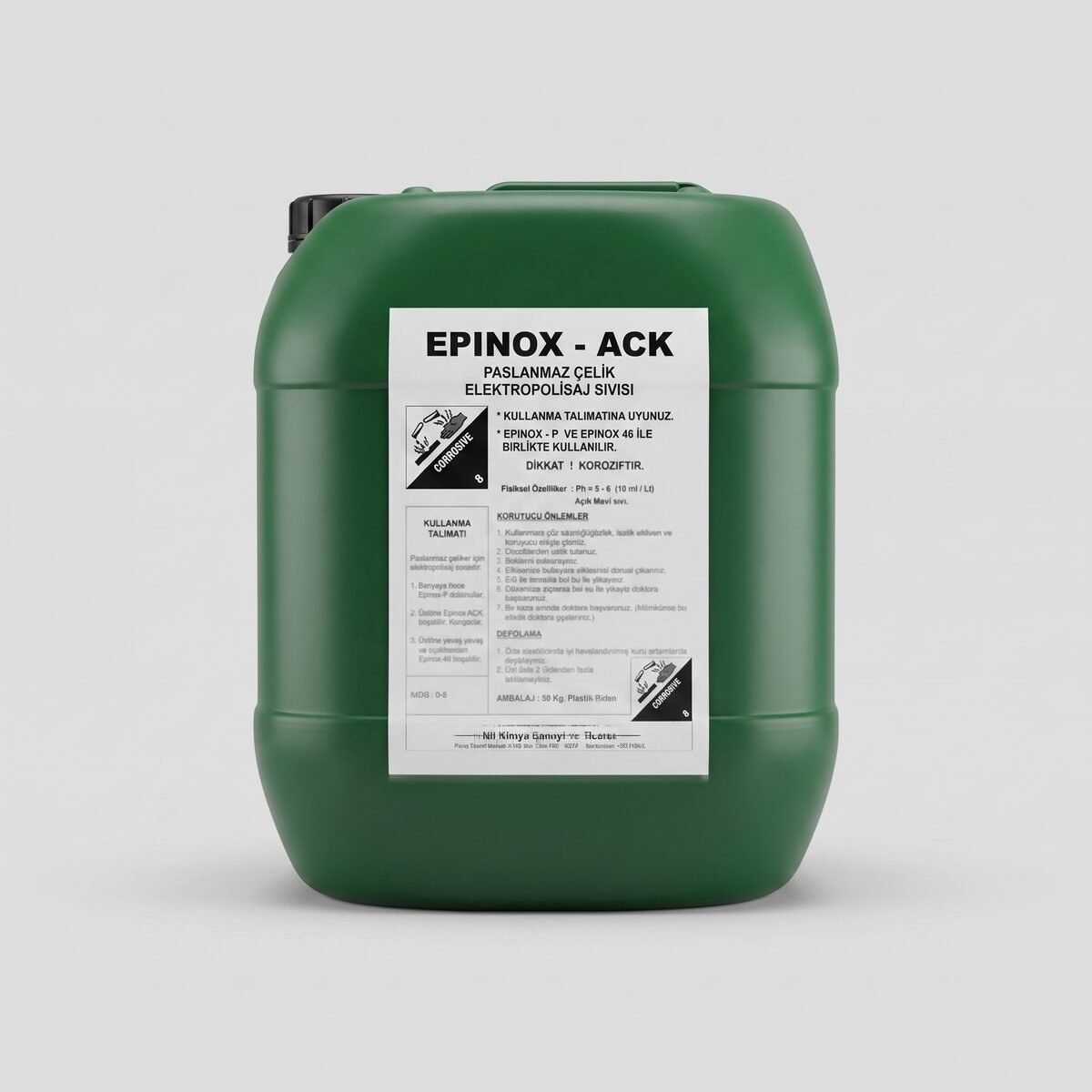 Epinox ACK Electropolishing Liquid