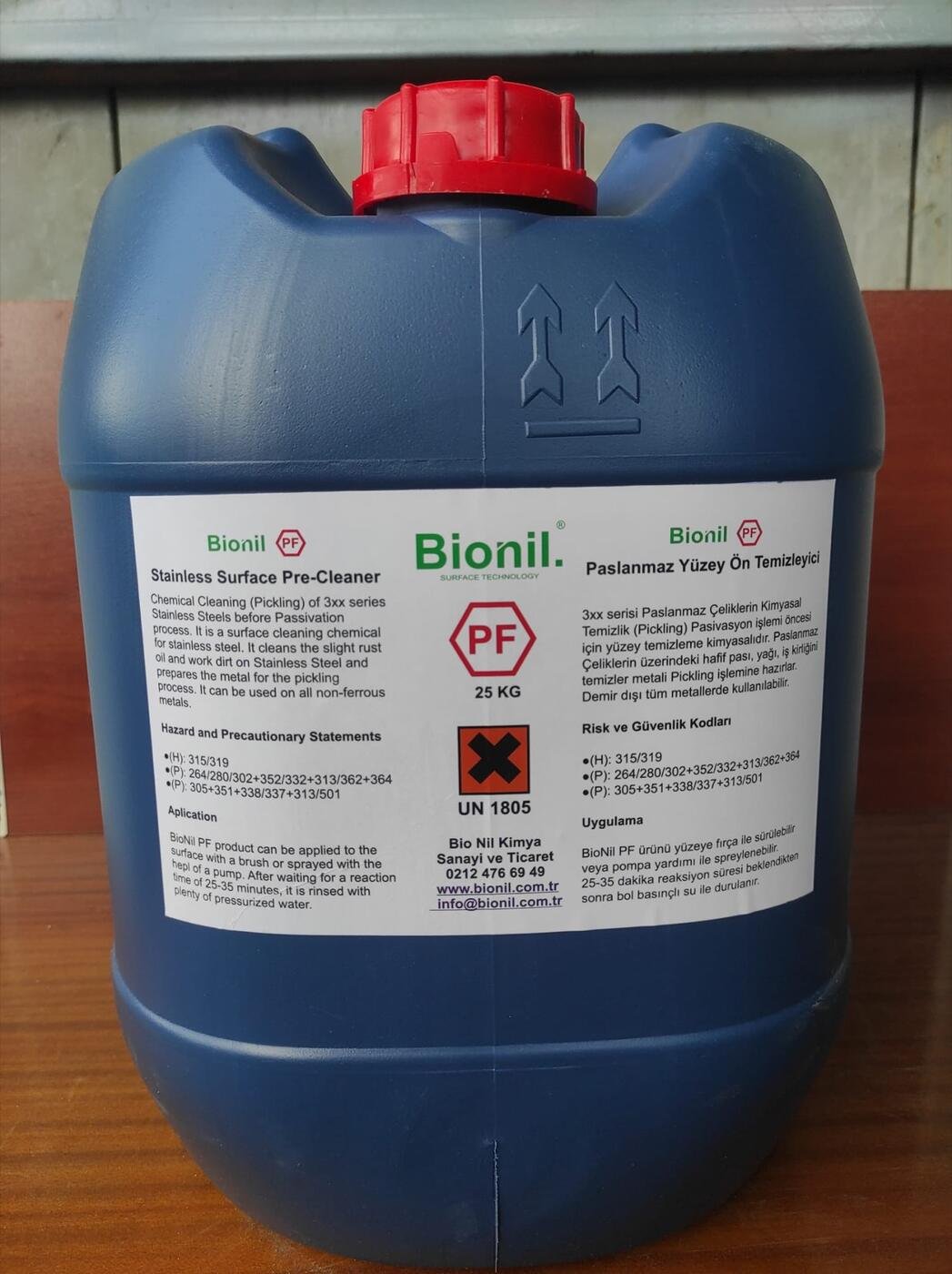 Bionil PF Pre-Cleaning